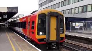 Southwest Trains Class 158 Departing Southampton Central 15