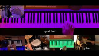 Tom Misch - South of The River (Synth solo.)
