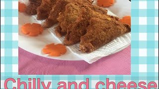 CHEESE AND JALAPEĆO SAMOSA STYLE/Cheese firecrackers