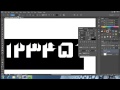 تحويل الارقام الانجليزى الى عربى فى برنامج Adobe Photoshop CS6