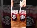 【スタバ再現レシピ】海外限定ストロベリーアサイーリフレッシャー🍓 #Shorts