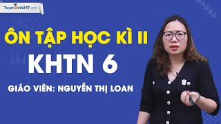 Ôn tập HKII – KHTN 6 – Cô Nguyễn Thị Loan Ôn tập HKII – KHTN 6 – Cô Nguyễn Thị Loan