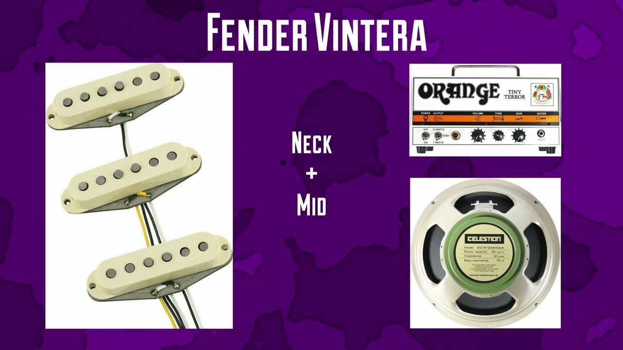 Single Coil Pickups Comparison - Fender Vintera 60’s vs Lace Sensor Red Silver Blue