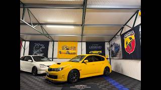 2009 Subaru WRX STI GRB Spec C 1/100 Sunrise Yellow JDM Import