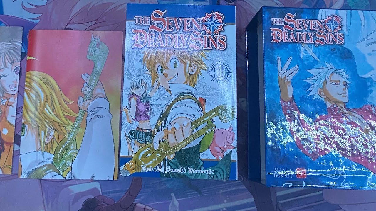 Unboxing The Seven Deadly Sins Manga Box Set 1!