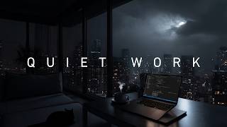 Deep Work Music — Quiet for Coding, Writing & Late-Night Focus