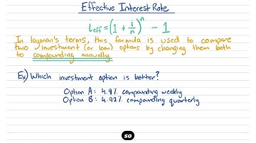 Year 12 General Maths QLD - Effective Annual Rate of Interest
