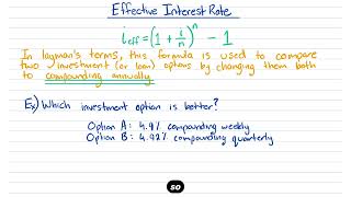 Year 12 General Maths QLD - Effective Annual Rate of Interest