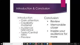 Informative Speaking Guidelines & Reminders