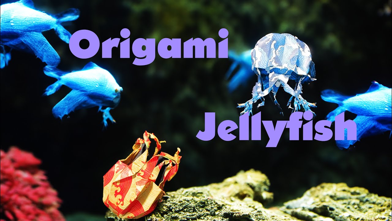 Mesmerizing Origami Jellyfish 🪼 | Advanced 3D Paper Folding Tutorial (Full Guide)
