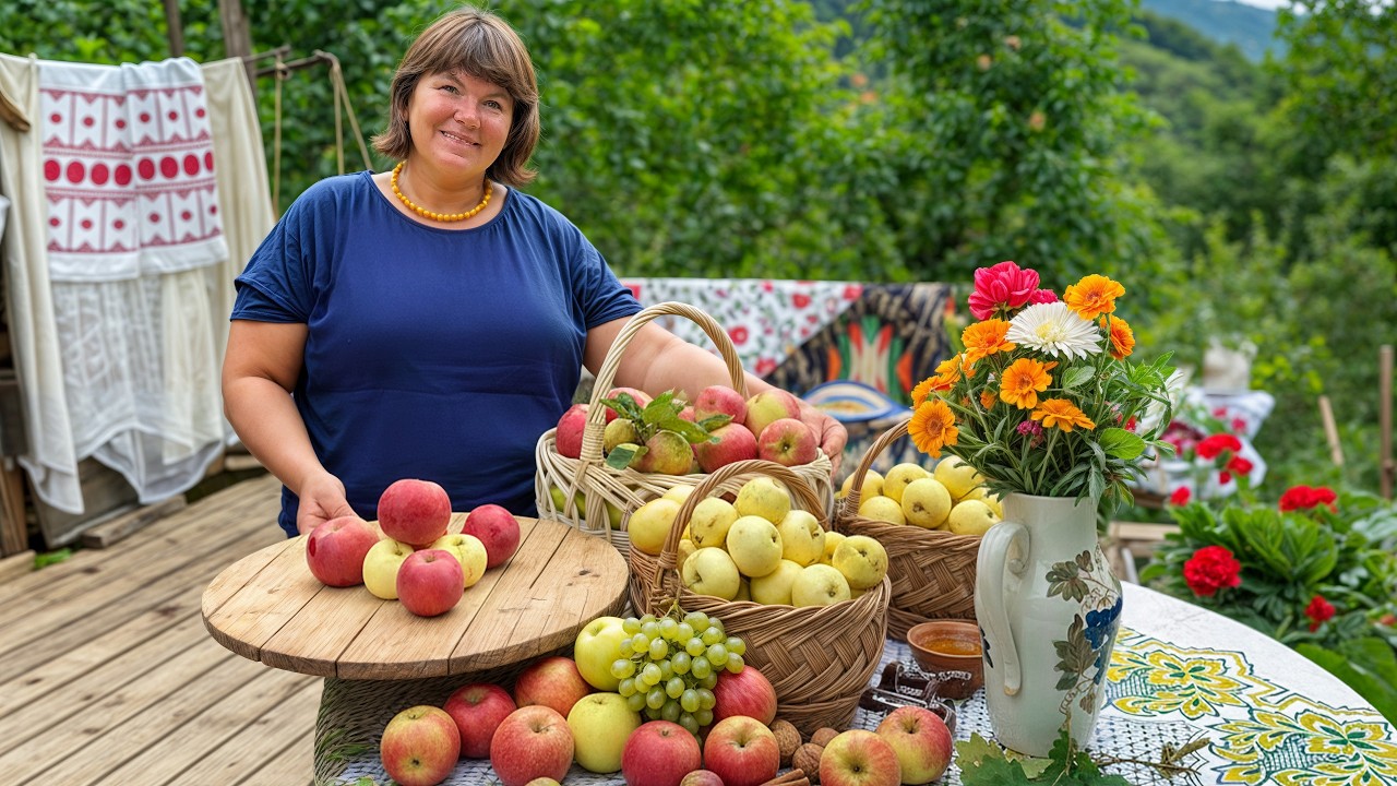 Homemade Apple Pie and Stuffed Apples from the Farm