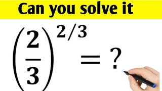 Nice Exponent Math Simplification Problem|How to solve!!!!