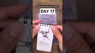 #Inkvent 2023 Day 17: Diamine Lavender Frost