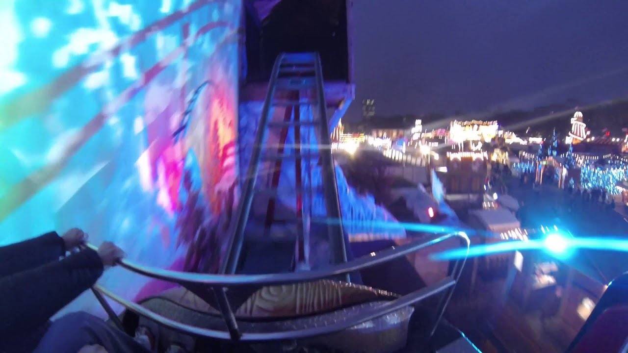Reverchon Ice Mountain (James Mellors) Winter Wonderland London 2015 POV Onride