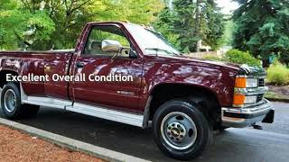 1994 Chevrolet K3500 Silverado 2dr 4X4 454 *DUALLY* 1 OWNER for sale in Milwaukie, OR