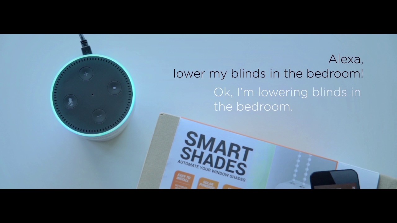 Amazon Alexa Controlled Motorized Blinds  YouTube