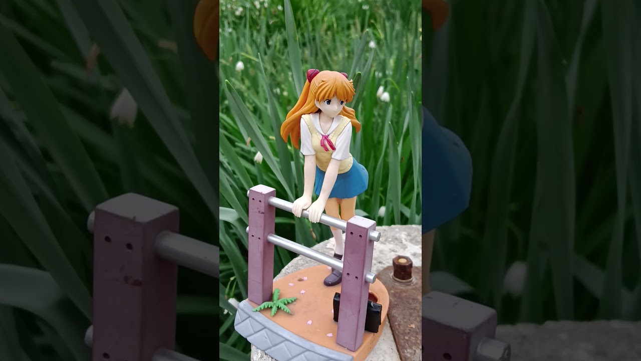 #animefigure in the garden#vairalvideo #shorts