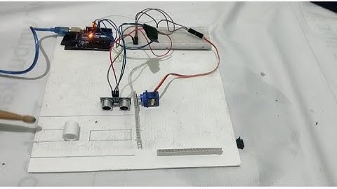 Tugas Mekatronika & Robotika_Project  Arduino Uno Palang Pintu Otomatis