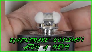 [SVAPOBASIC] HOW TO REGENERATE ANY MESH ATOMIZER ITA