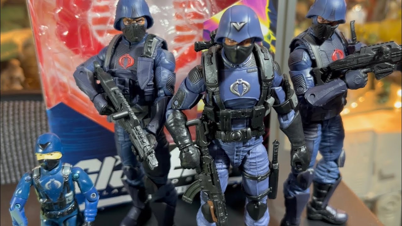 Cobra Officer GI Joe Classified Series 6” Action Figure Unboxing