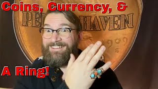 Mail Call and Coin Shop Pickups! #Silver, #Currency, and Old #Copper Coins!
