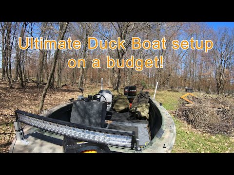 Ultimate Duck Boat Setup On A Budget!