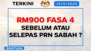 RM900 Sentuhan Kasih Sabah: Sebelum atau Selepas PRN 29 Nov