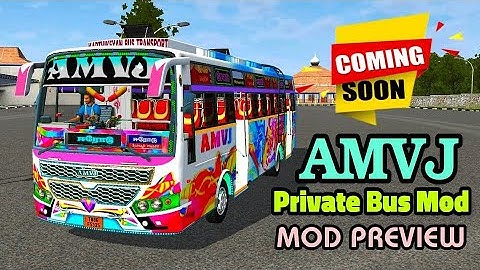 AMVJ PRIVATE BUS MOD TEST VIDEO
