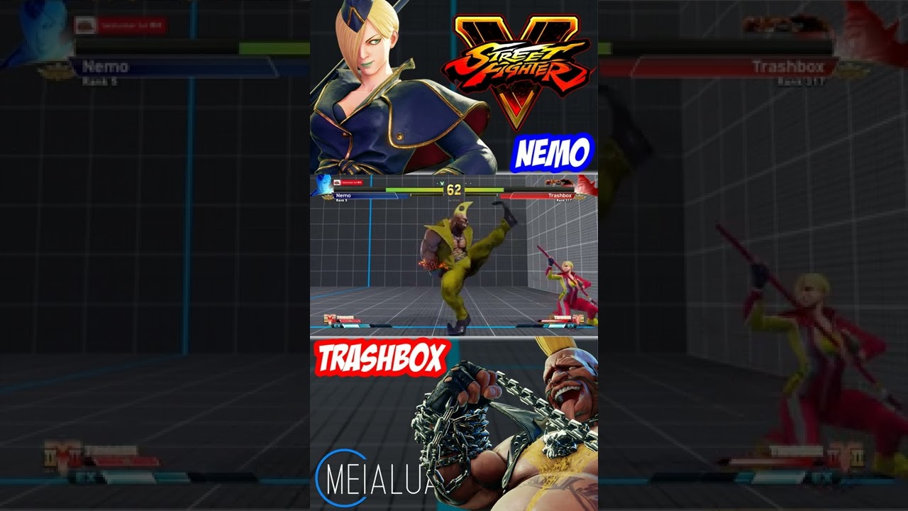 SFV CE - Nemo(FALKE) VS Trashbox(BIRDIE) 🌘 MeiaLua 🌘