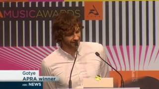 Gotye sweeps APRA awards
