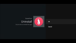 Android tv / Android box Uygulama Kaldırma