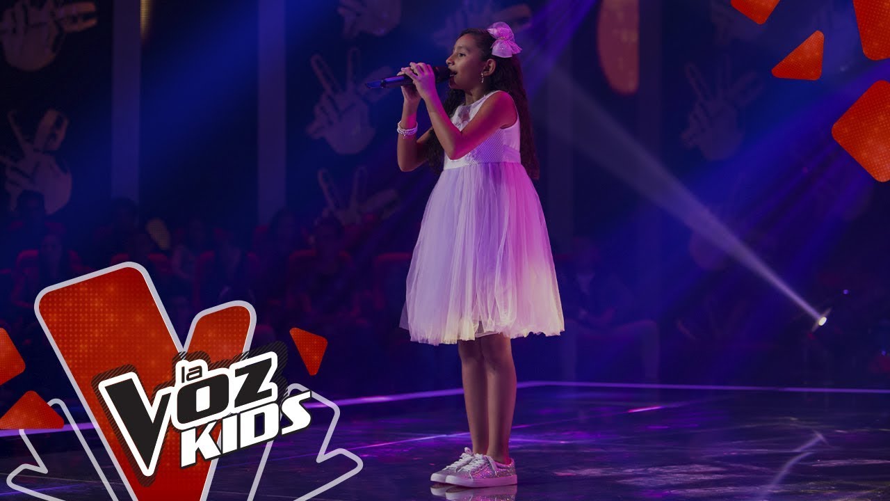 Ana Sofía canta Cree y Atrévete – Audiciones a Ciegas | La Voz Kids Colombia 2019