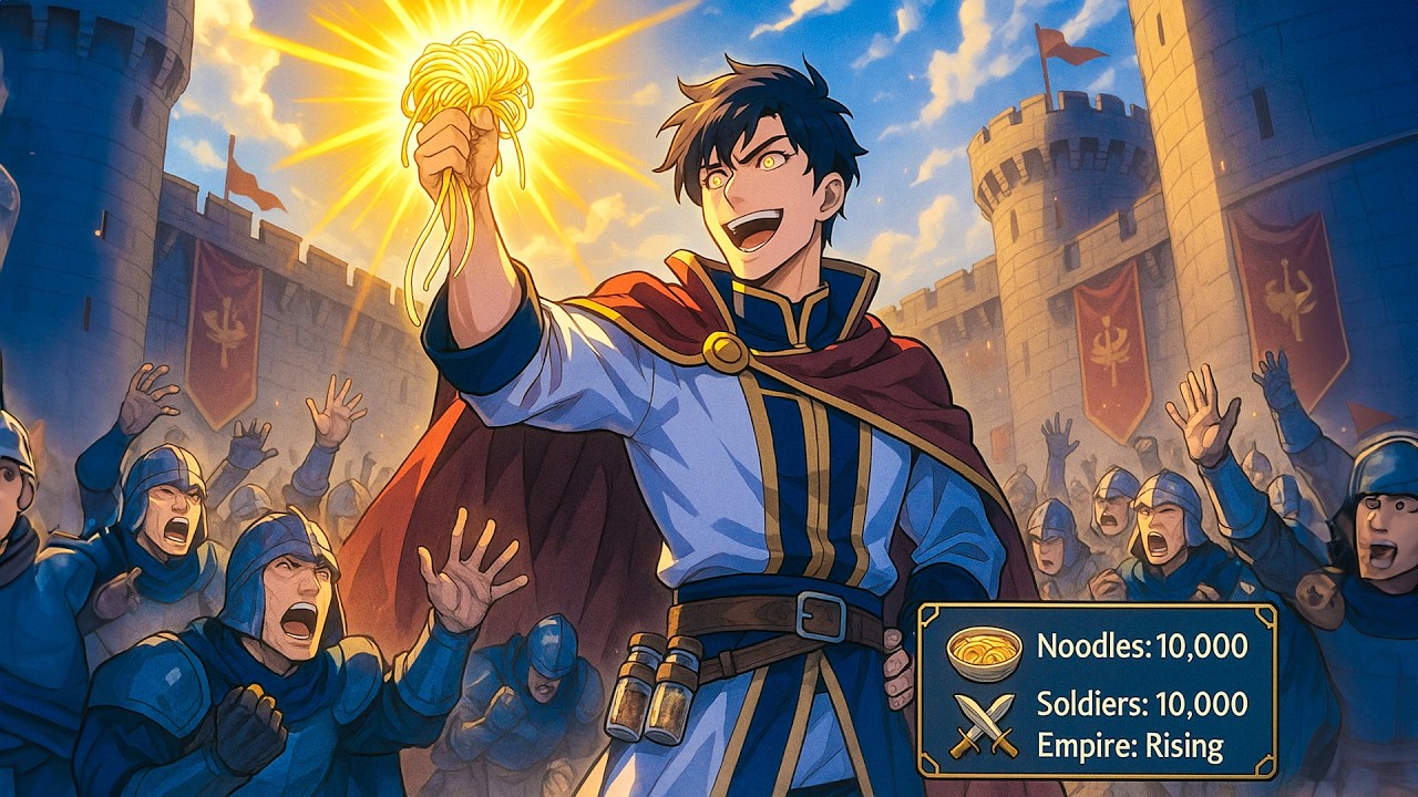 Reborn as Worthless Prince, But I Invent Noodles and Will Command 10,000 Soldiers and Rule Empire