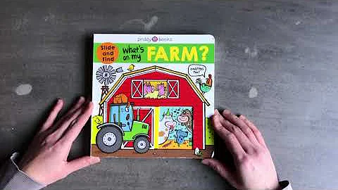 What's On My Farm by Roger Priddy - A slide-and-fi...