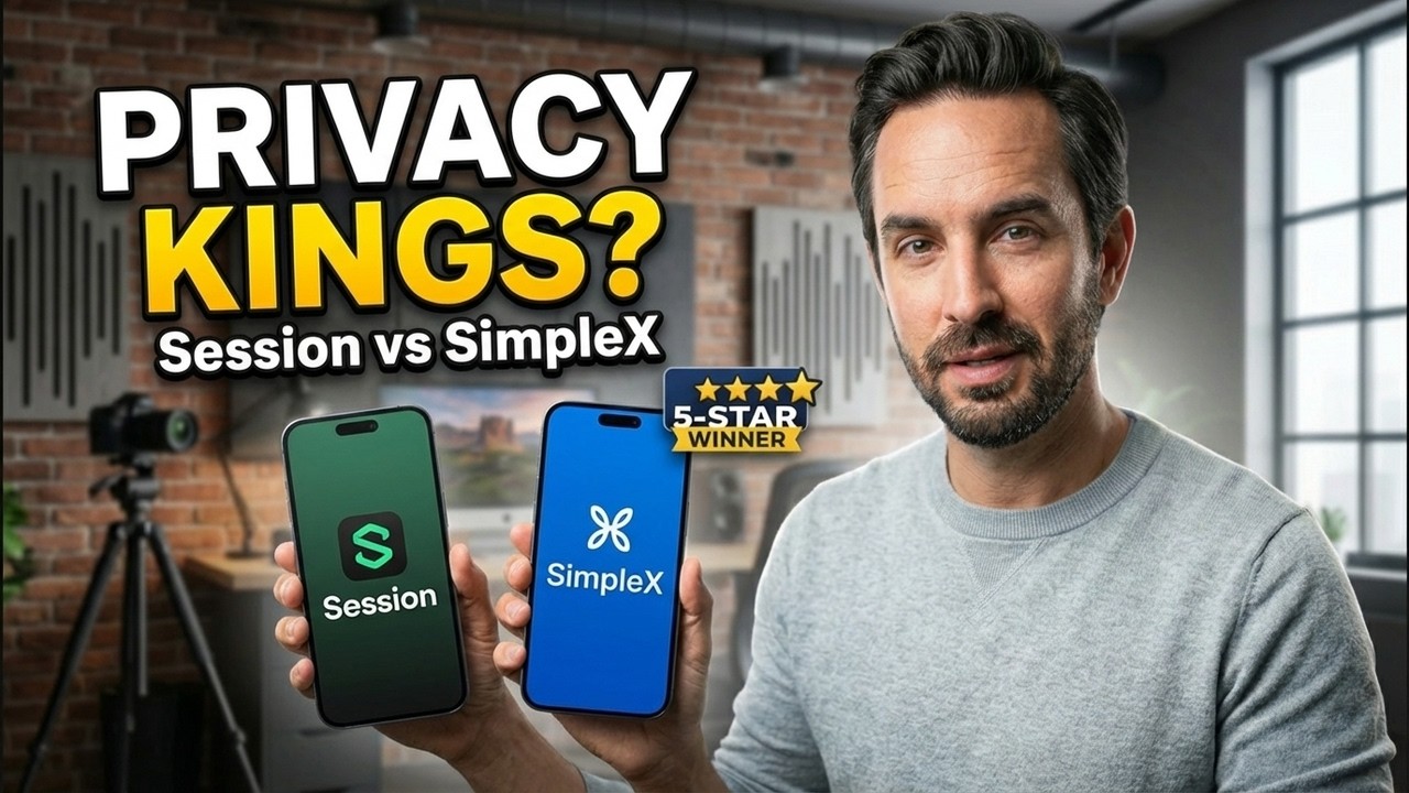 Session vs SimpleX - Which Private Messenger Is Better? - YouTube