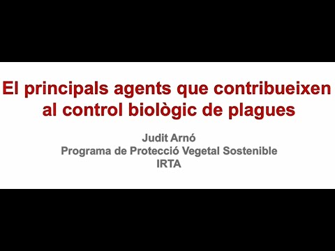 Vídeo: Què és el control biològic de plagues com és beneficiós?