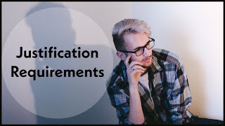 What Justification Requires