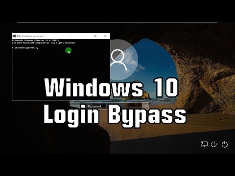 Windows 10 Login Bypass