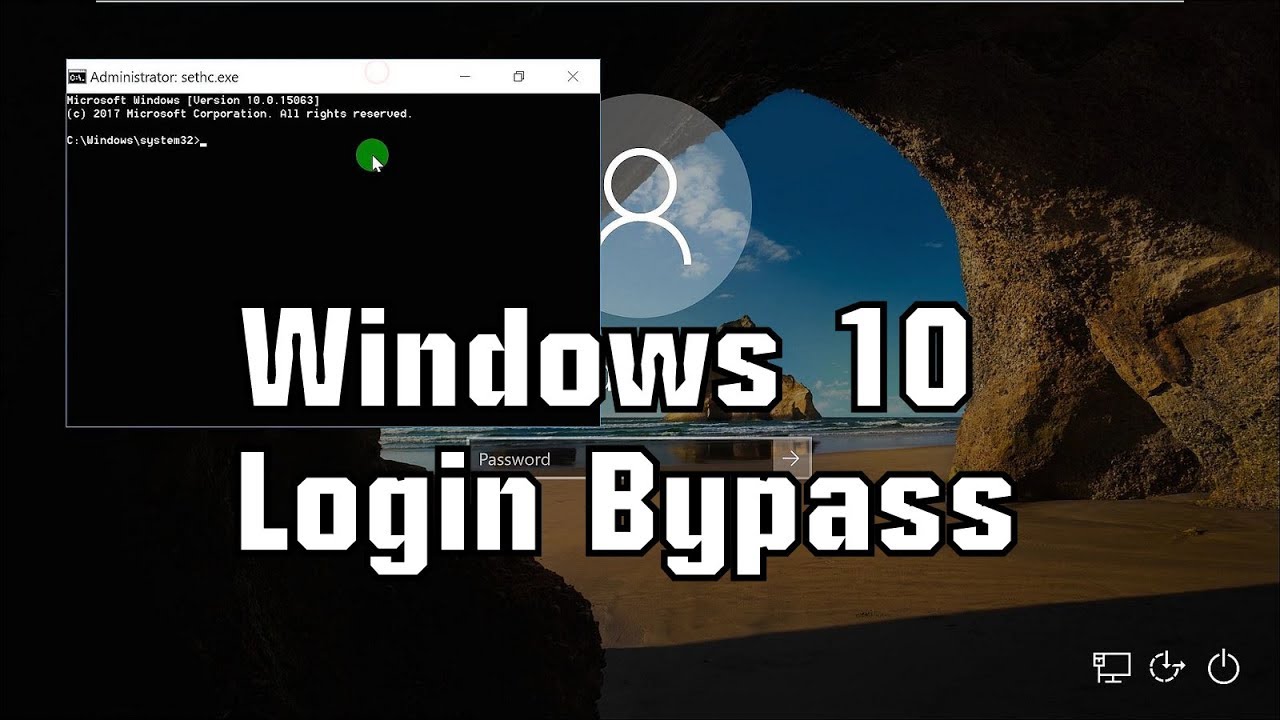 Windows 21 Login Bypass