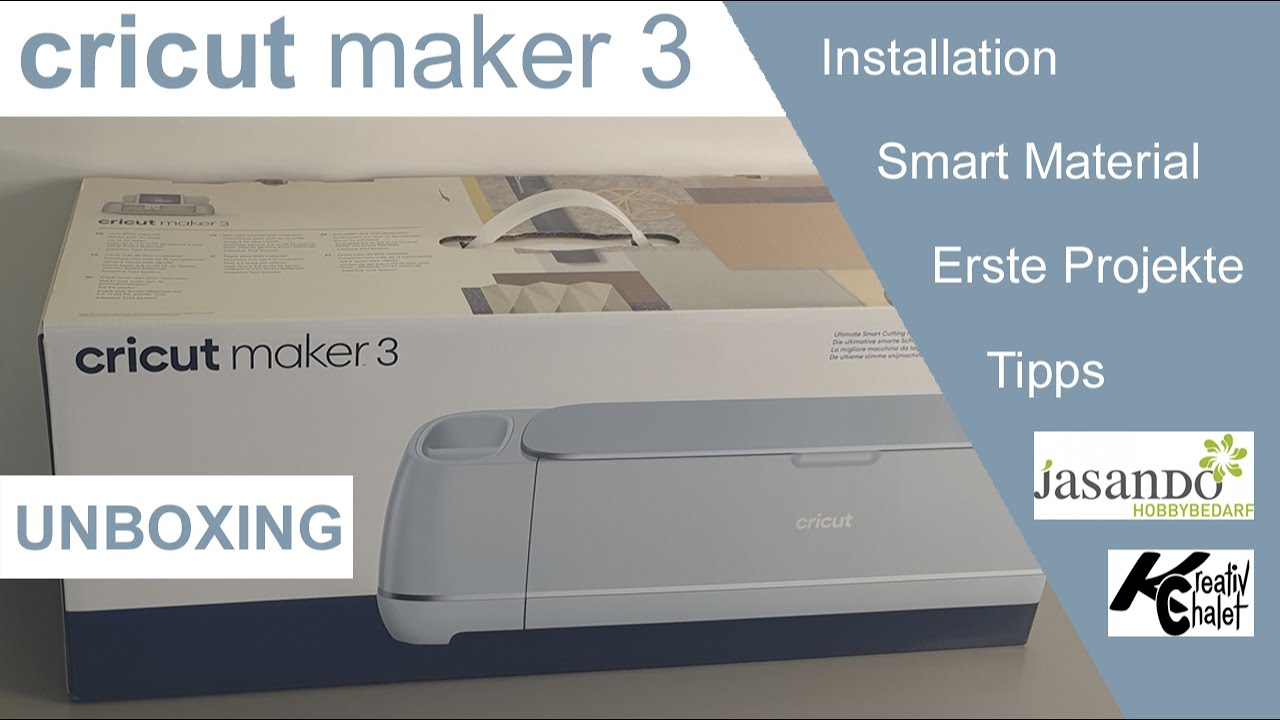 Cricut Maker 3 Unboxing und meine ersten Projekte