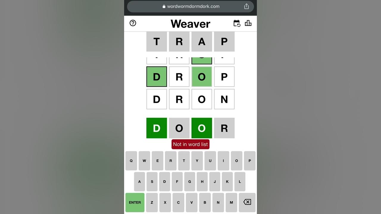 Weaver Game 🕹️ Wordle word ladderle - Wordle Games