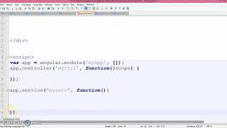 Lecture 8 How to  create own service in Angularjs