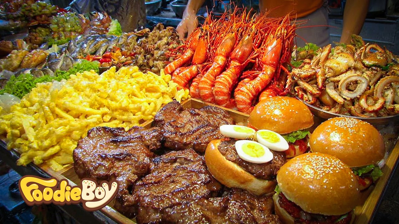 Подборка вьетнамской уличной еды и вьетнамских десертов