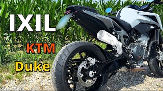 Ktm Duke Ixil Exhaust With & Without Db Killer