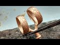 Обручальные Кольца Мото Шины, изготовление ®️ #goldenartjeweler