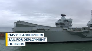 In full: HMS Prince of Wales sets sail to lead Carrier Strike Group 25
