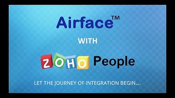 Airface™ - Zoho People API Integration Demo