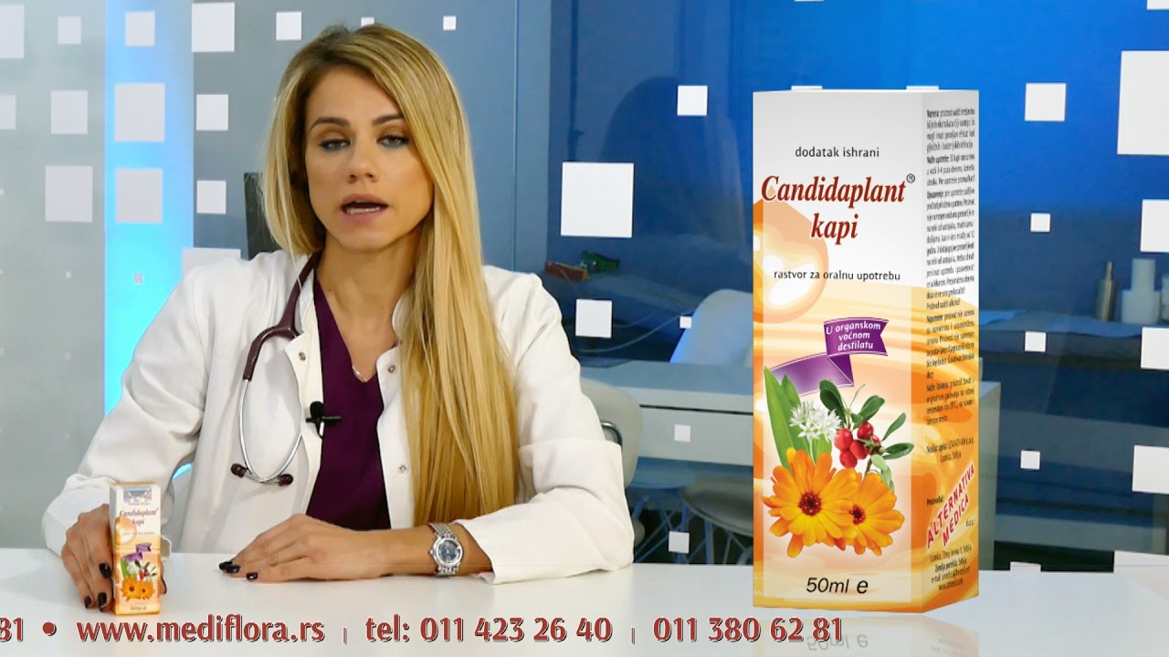 Candidaplant biljne kapi Mediflora