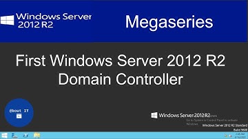 Install First Windows Server 2012 R2 Domain Controller