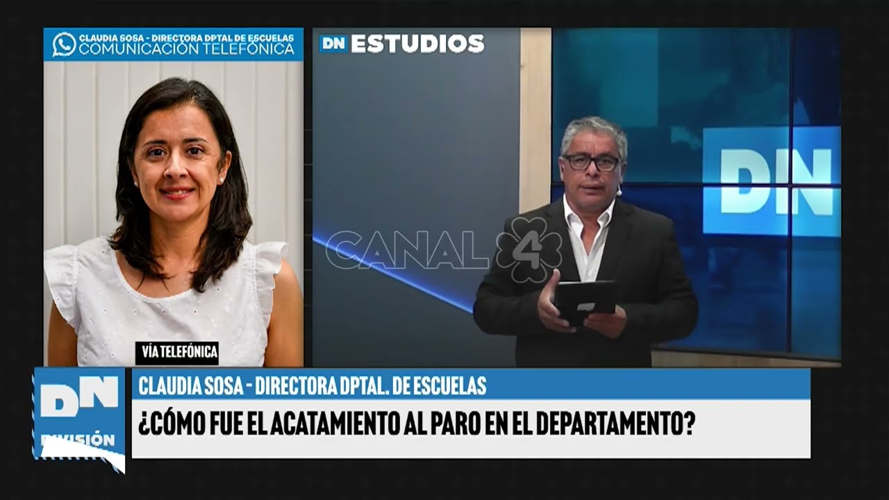 ¿Cómo fue el acatamiento del paro docente en el Dpto. Nogoyá? - Claudia Sosa | DN